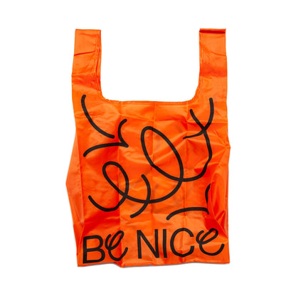 WOOD’D ウッド Reusable Foldable Shopping Bag フォルダブルバッグ 折畳み リユーザブル エコバッグ レジ袋型[約16L]